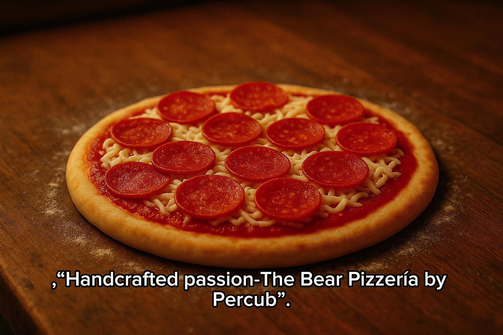 THE BEAR PIZZERIA BY PERCUB